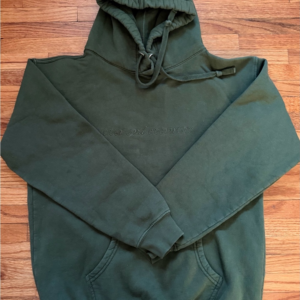 Official Taylor Swift 2020 Evermore Dark Green Hoodie